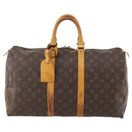 Louis Vuitton Keepall Monogram Canvas 45 Marron