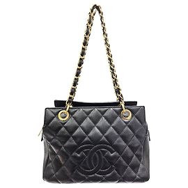 Bolsa Tote Chanel Petite Timeless em preto Preto