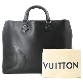 Sac cabas Louis Vuitton Epi Grand Sac Noir