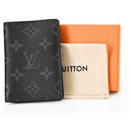 Louis Vuitton Monogram Eclipse Card Case Black