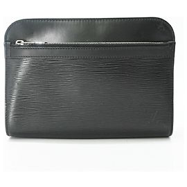 Clutch Louis Vuitton Epi Neo Oche Nero