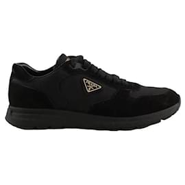Prada Schwarze Sneaker Schwarz
