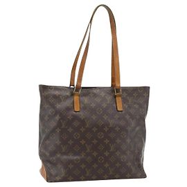 LOUIS VUITTON Bolsa Tote Monogram Cabas Mezzo M51151 LV Auth ka4550 Monograma