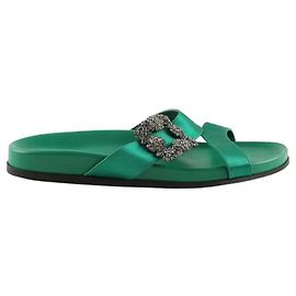 Manolo Blahnik Mule verdi Verde