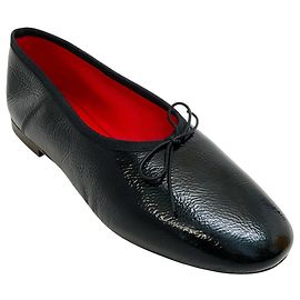 Bailarinas Dream en piel charol negra Mansur Gavriel Negro