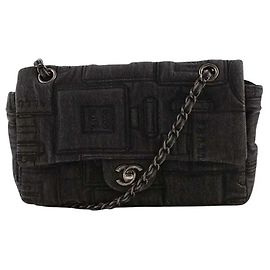 Chanel Timeless/Classic shoulder bag anthracite Dark grey