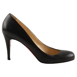Christian Louboutin Schwarze Absätze Schwarz