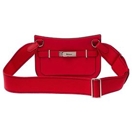 Hermès Bolsa HERMES Jypsiere em Couro Vermelho - 103552 Vermelho
