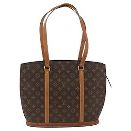 Bolsa Babylone Louis Vuitton em canvas Monogram Marrom