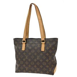 Louis Vuitton Cabas Mezzo Monogram Canvas Marron