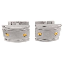 Abotoaduras Cartier Santos em prata Outro