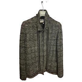 Conjunto de Saia Salvatore Ferragamo - Cinza Cinza antracite