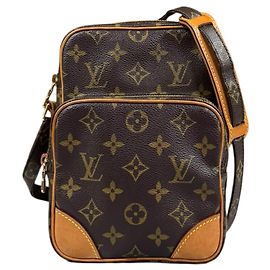 Bolso de hombro Louis Vuitton Amazon Monogram Castaño