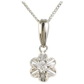 Autre Marque PT850 Platin-Halskette mit Diamant Andere