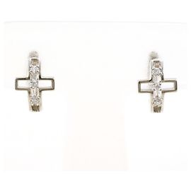 Autre Marque PT900 Platin Diamant Ohrstecker Andere