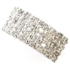 Autre Marque PT900 Platinum Band Ring with Diamond Other