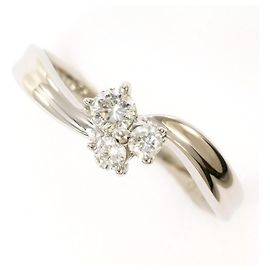 Autre Marque Estelle Diamantring PT900 Andere