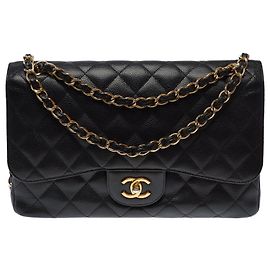 Borsa CHANEL Timeless/Classique in Pelle Nera - 103543 Nero