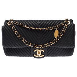 Borsa CHANEL Timeless/Classique in Pelle Nera - 103574 Nero
