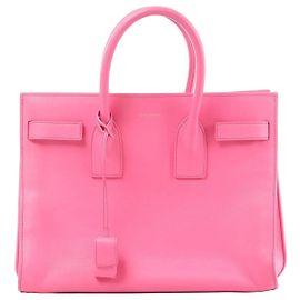 Sac à main en cuir Sac de Jour Saint Laurent Paris Rose 324823 Rose