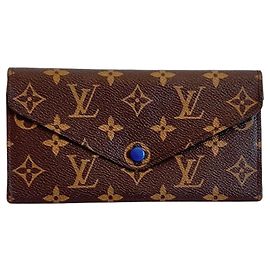 Louis Vuitton Monogram Josephine Wallet - Brown/Blue Brown Other