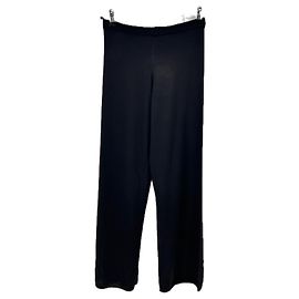 Autre Marque Calça de lã preta Preto