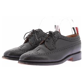 Thom Browne Derbies noires en cuir Noir