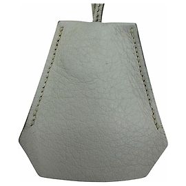 Hermès Colar com pingente Clochette Vintage Hermes Azul claro