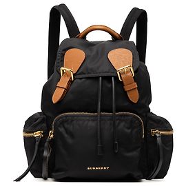 Zaino Burberry Black Medium Nylon Runway Nero