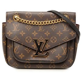 Louis Vuitton Marrón Monogram Passy PM Castaño