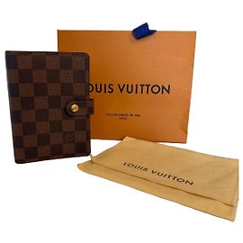 Louis Vuitton Damier Ebene PM Agenda Organizer Brown