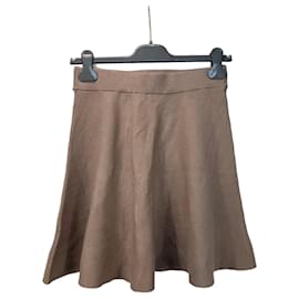 Autre Marque YAS brauner Strickrock Braun