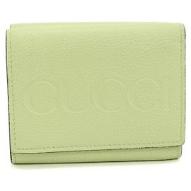 Gucci Tri-fold Wallet Green