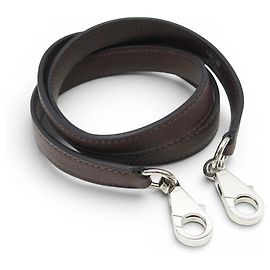 Hermès NEW HERMES SHOULDER STRAP FOR KELLY BAG IN EPSON LEATHER BROWN Brown