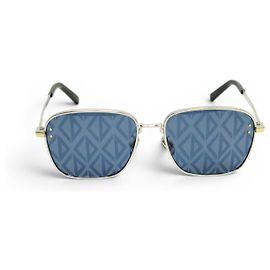 NUEVAS GAFAS DE SOL DIOR CD DIAMOND S4U F2B4 EN ACERO + ESTUCHE Plata
