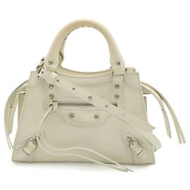 Balenciaga Neo Classic City Mini Handbag White White