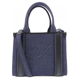 Roger Vivier CALL ME VIVIER SHOPBAG Bolsa Azul Azul marinho