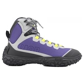 Dior Boots Brown Black Purple