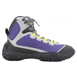 Botas Dior Marrom Preto Roxo