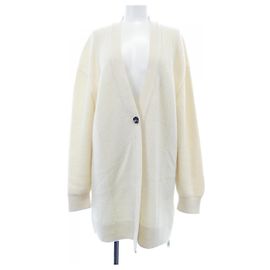 Hermès Hermes Langer Kaschmir-Cardigan Weiß