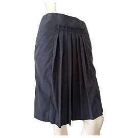 Stella Mc Cartney Stella McCartney Plissierter Rock Schwarz Schwarz