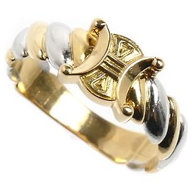 Céline Anello Macadam in oro giallo 18K e platino Celine Altro