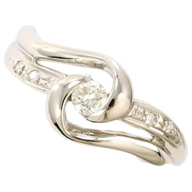 Autre Marque Platin-Diamant-Ring Andere