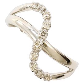 Autre Marque PT900 Platinring mit Diamant Andere