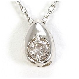 Autre Marque Colar de platina PT1000 e diamantes Outro
