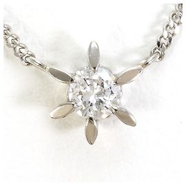 Autre Marque PT850 Platin-Halskette mit Diamant Andere