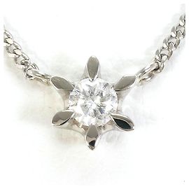 Autre Marque Colar de platina com diamante Outro