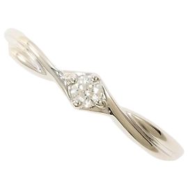 Autre Marque PT900 Platinring mit Diamant Andere