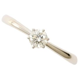 Autre Marque PT900 Platinring mit Diamant Andere