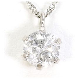 Autre Marque Colar de platina e diamantes Outro